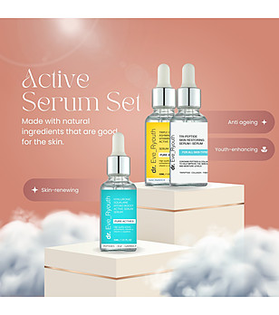 Комплект от 3 серума за лице снимка