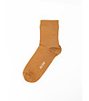 Дамски чорапи в цвят охра Mila-0 снимка