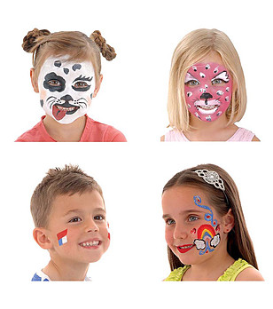 Голям комплект боички за лице Нарисувай лицето си снимка