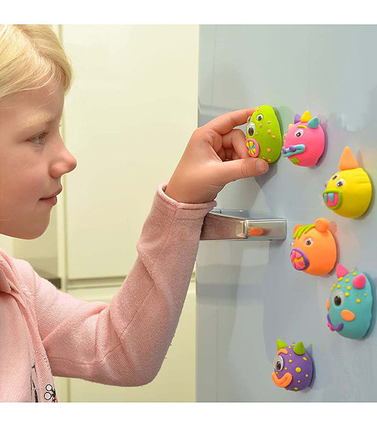 Моделирай сам магнити Чудовища снимка