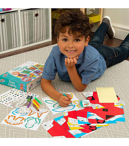 Направи сам лампа Динозаври снимка