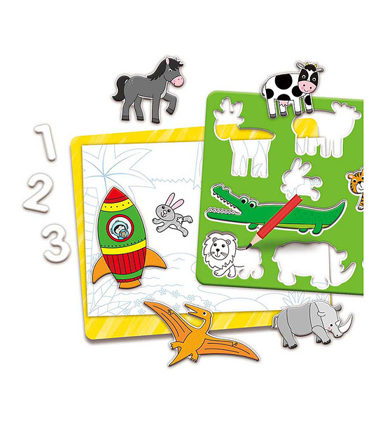 Рисувай с магнитни шаблони снимка