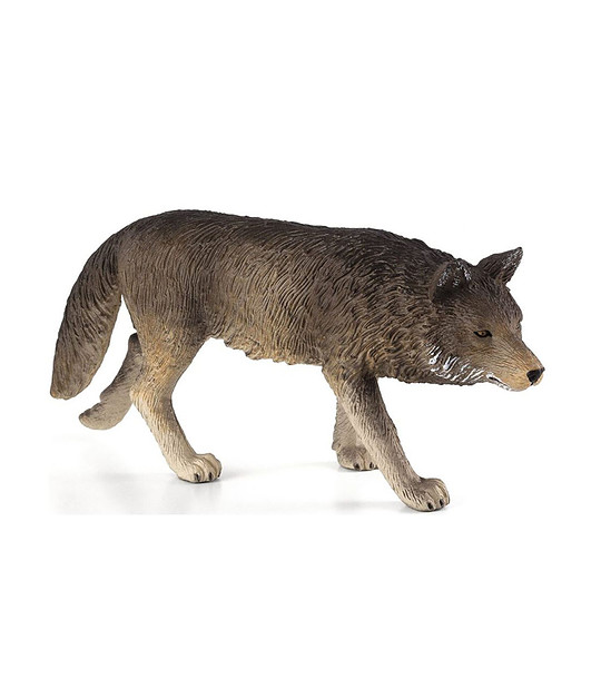 Малка фигурка ходещ вълк снимка