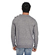 Мъжки пуловер с кашмир в сив цвят Bret-1 снимка