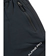 Черен мъжки softshell панталон-2 снимка
