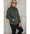 Зелено дамско яке Ivona-1 снимка