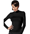 Дамска поло блуза в черно Resta-0 снимка