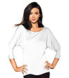 Дамска блуза Momo в бяло-0 снимка