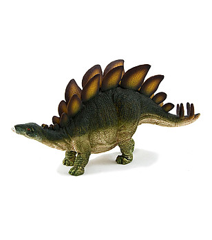 Малка фигурка тревопасен динозавър Стегозавър снимка