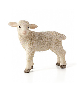 Малка фигурка на овца в стоящо положение снимка