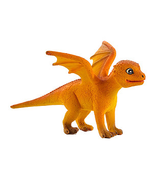 Малка фигурка на бебе Огнен дракон снимка