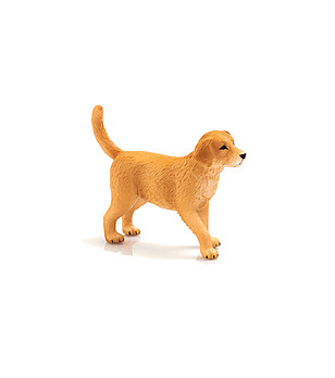 Малка фигурка на кученце порода Голдън Ретривър снимка
