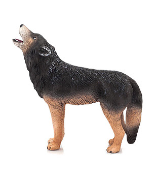 Малка фигурка виещ Вълк снимка