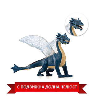 Малка фигурка на Морски дракон с подвижна долна челюст снимка