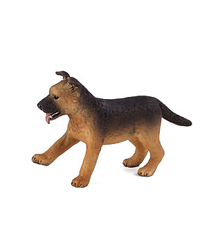 Малка фигурка на кученце порода Немска овчарка снимка