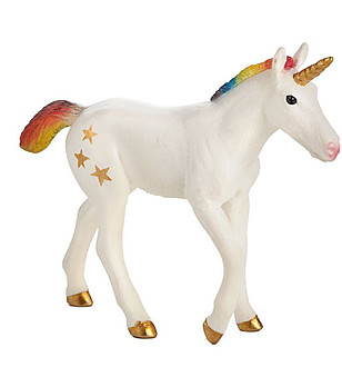 Малка фигурка на Жребче Еднорог Rainbow снимка