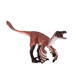 Малка фигурка на Троодон с подвижна челюст снимка