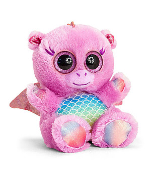 Плюшено розово Анимотсу Драконче 15 см снимка