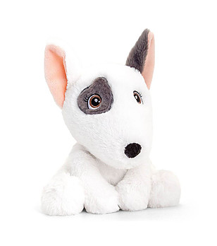 Плюшена играчка Бултериер 16 см снимка