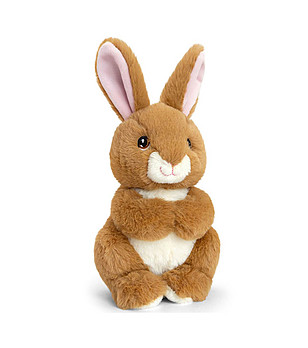 Eкологична плюшена играчка Зайче 19 см снимка