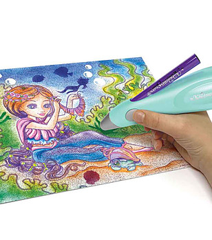 Комплект за рисуване с електрическа писалка Коралия снимка