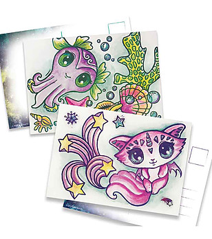 Магически комплект за изработка на картички Петулия снимка