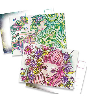 Комплект за рисуване с принцеси снимка