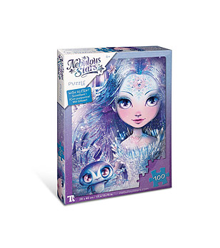 Блестящ пъзел от 100 части Икеания и Близия снимка