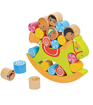 Дървена игра за баланс Конче снимка