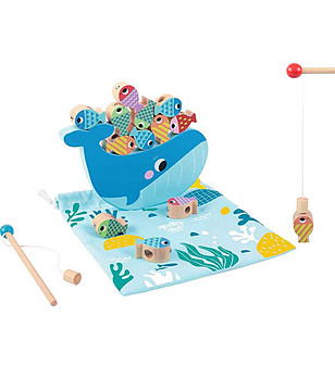 Риболов и игра за баланс 2 игри в 1 снимка