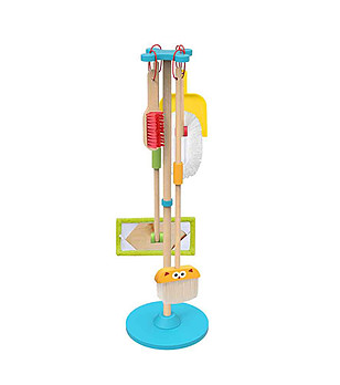 Малката домакиня - детски комплект за почистване снимка