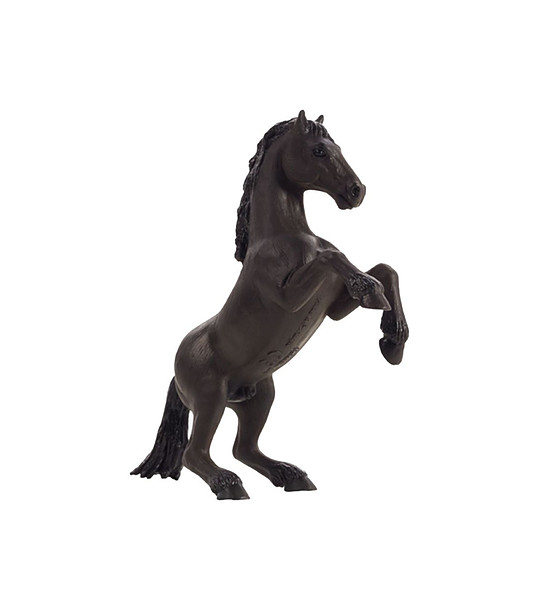 Малка фигурка Черен кон Мустанг снимка