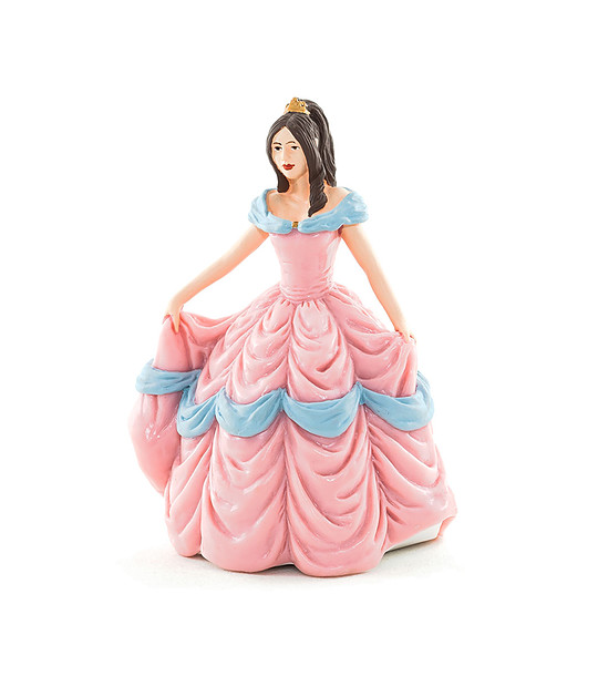 Малка фигурка на розова Приказна принцеса снимка