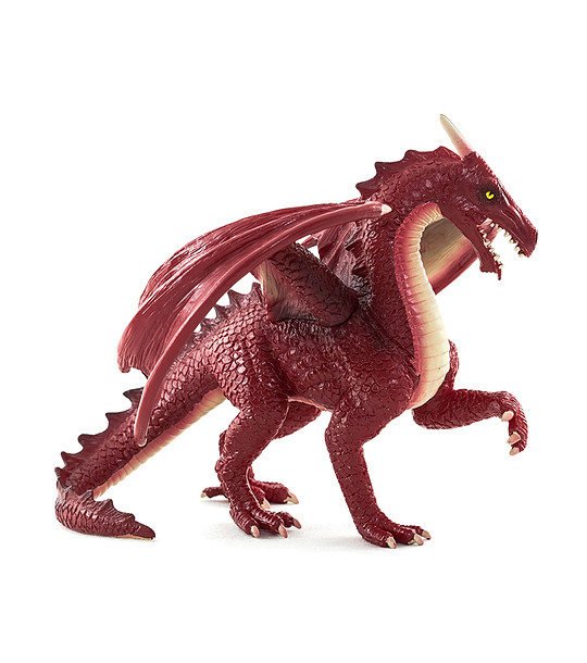 Малка фигурка Червен дракон снимка