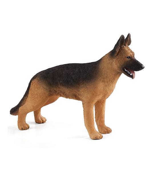 Малка фигурка на куче порода Немска овчарка снимка