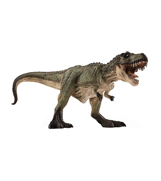 Малка фигурка на зелен Тиранозавър Рекс снимка