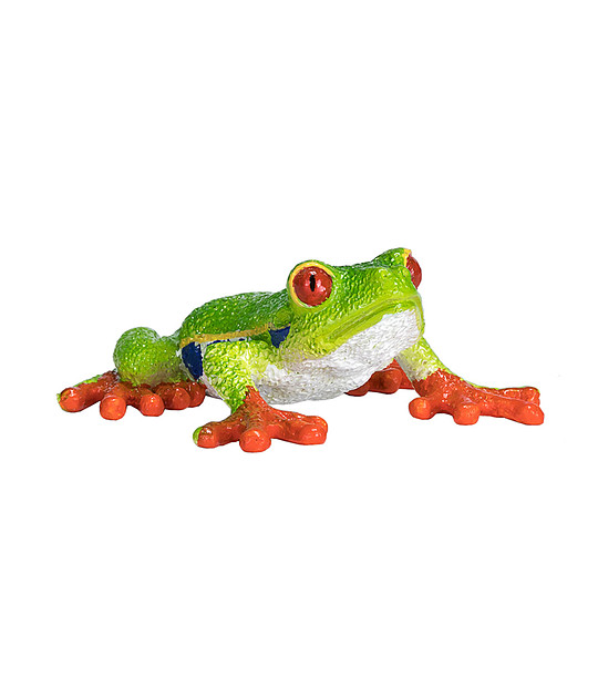 Малка фигурка на Червеноока дървесна жаба снимка