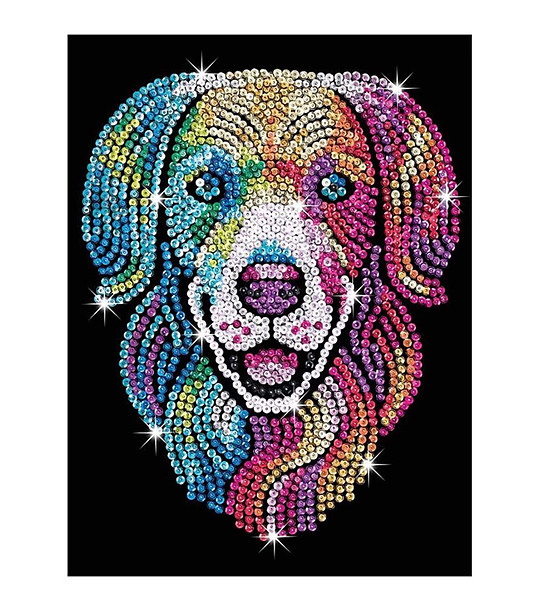 Направи си сам картина с пайети Лабрадор Ритрийвър 25х34 см снимка