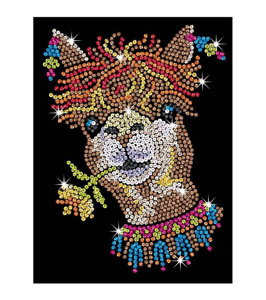 Направи си сам картина с пайети Лама 25х34 см снимка