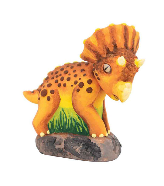 Оцвети и украси фигурка Динозавър Трицератоп снимка