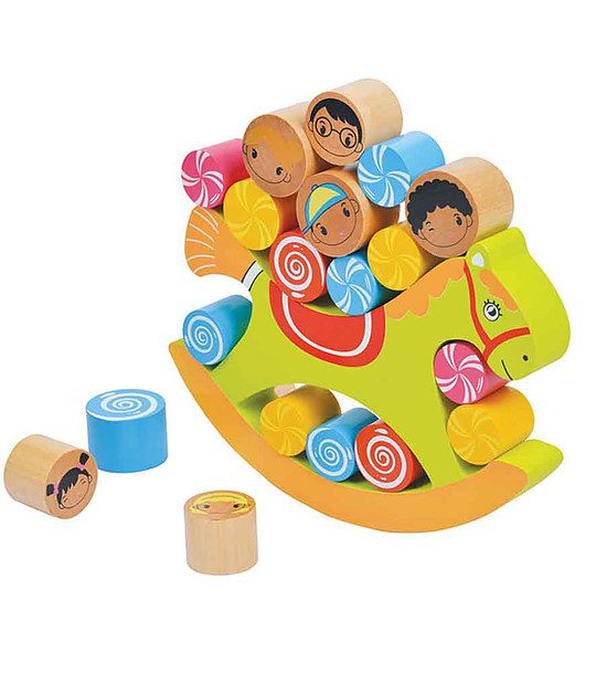 Дървена игра за баланс Конче снимка