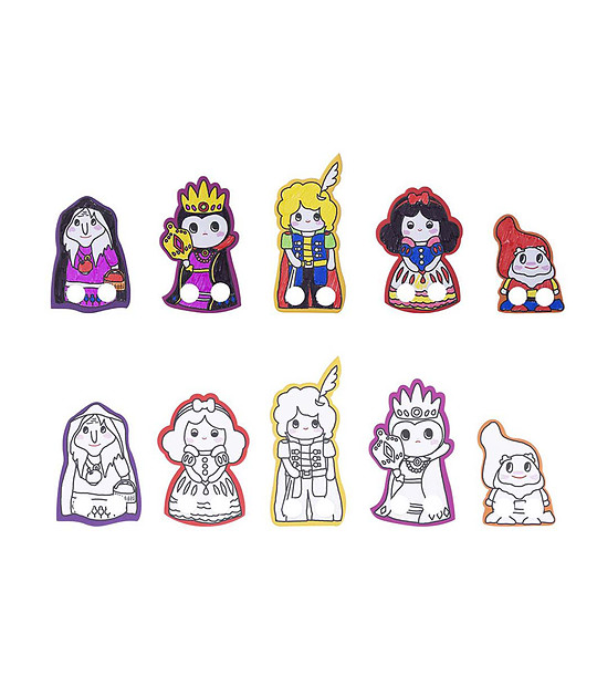 Куклен настолен театър Снежанка снимка