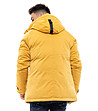 Мъжко зимно яке в жълто Augustin-1 снимка