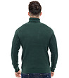 Тъмнозелен мъжки поло пуловер Sami-1 снимка