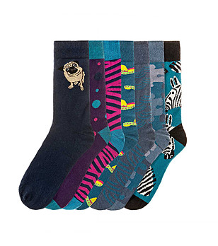 Комплект от 7 чифта мъжки чорапи Mates снимка