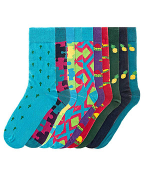 Сет от 10 чифта мъжки чорапи Lark снимка