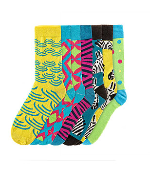 Комплект от 7 чифта мъжки чорапи Brody снимка