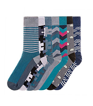 Комплект от 7 чифта мъжки чорапи Oliver снимка