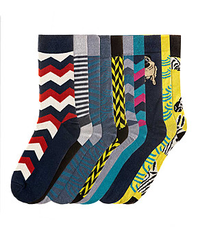 Комплект от 10 чифта мъжки чорапи Eddy снимка