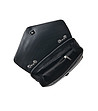 Малка дамска кожена чанта в черен цвят Telmia-3 снимка